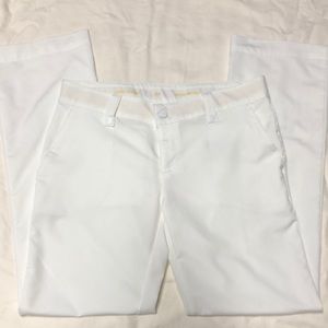 White under armor performance golf pants